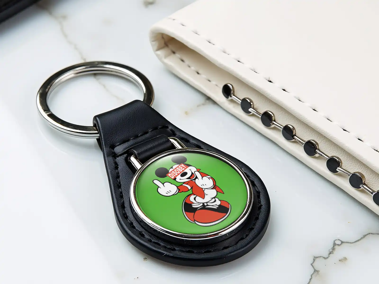 Leather Key Wallet Durable Edition Limited Style